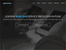 Tablet Screenshot of bulksmspune.in